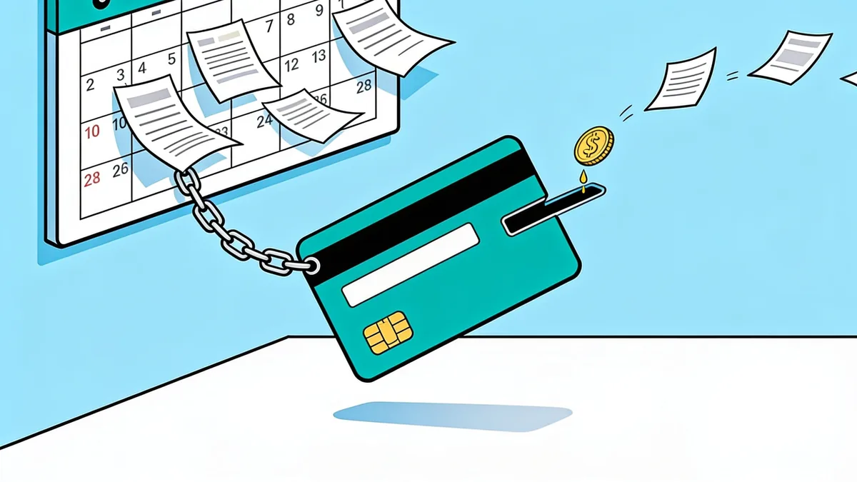 Table visual of the minimum payment trap showing an 8,000 dollar credit card balance taking 23 years to clear on minimum payments